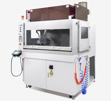 Wet blasting equipment for large-sized plate-shaped Sigma