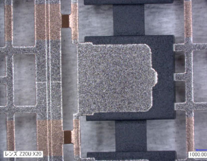 Removal of strong burrs from lead frames