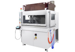 Wet blasting equipment for large-sized plate-shaped  Sigma